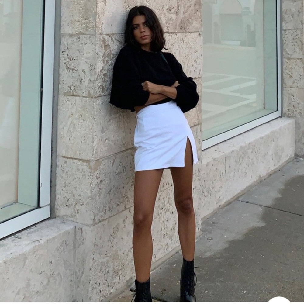 Princess Polly lioness white skirt